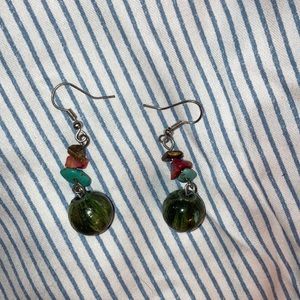 Unique dangling earrings